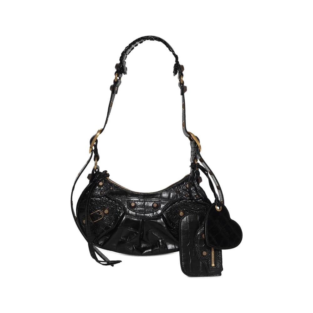 Balenciaga Le Cagole Xs Shoulder Bag Black