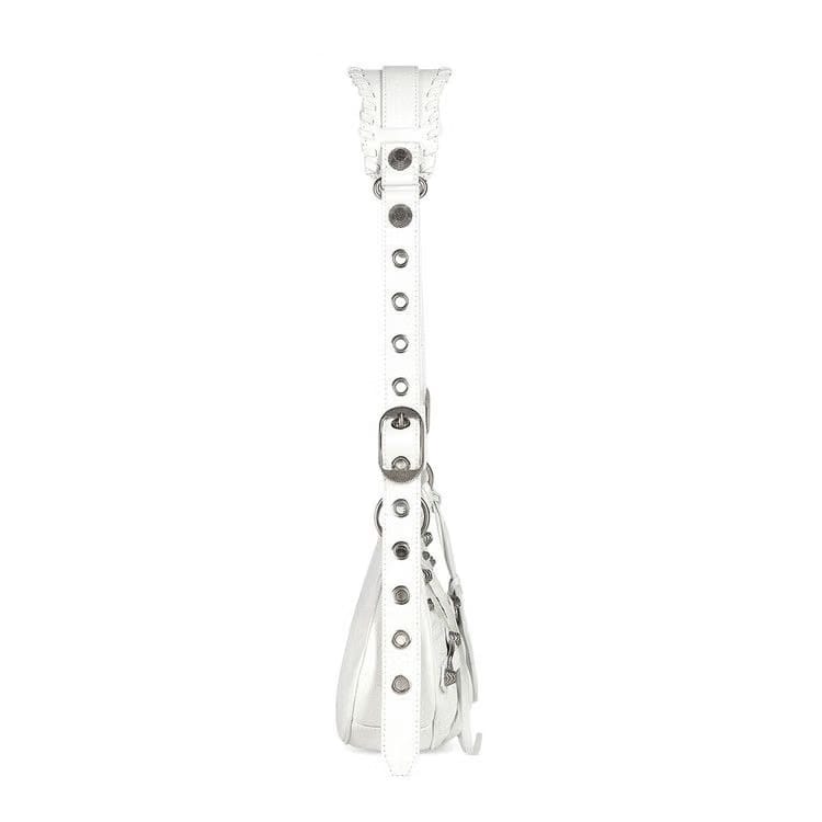 Balenciaga Le Cagole Shoulder Bag Optic White
