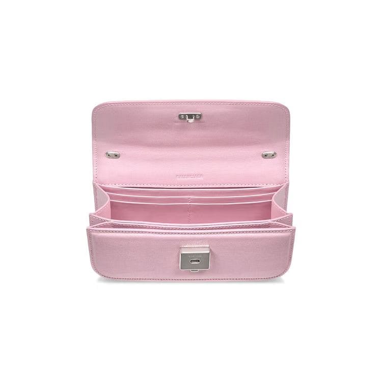 Balenciaga Gossip XS Bag With Chain Pink
