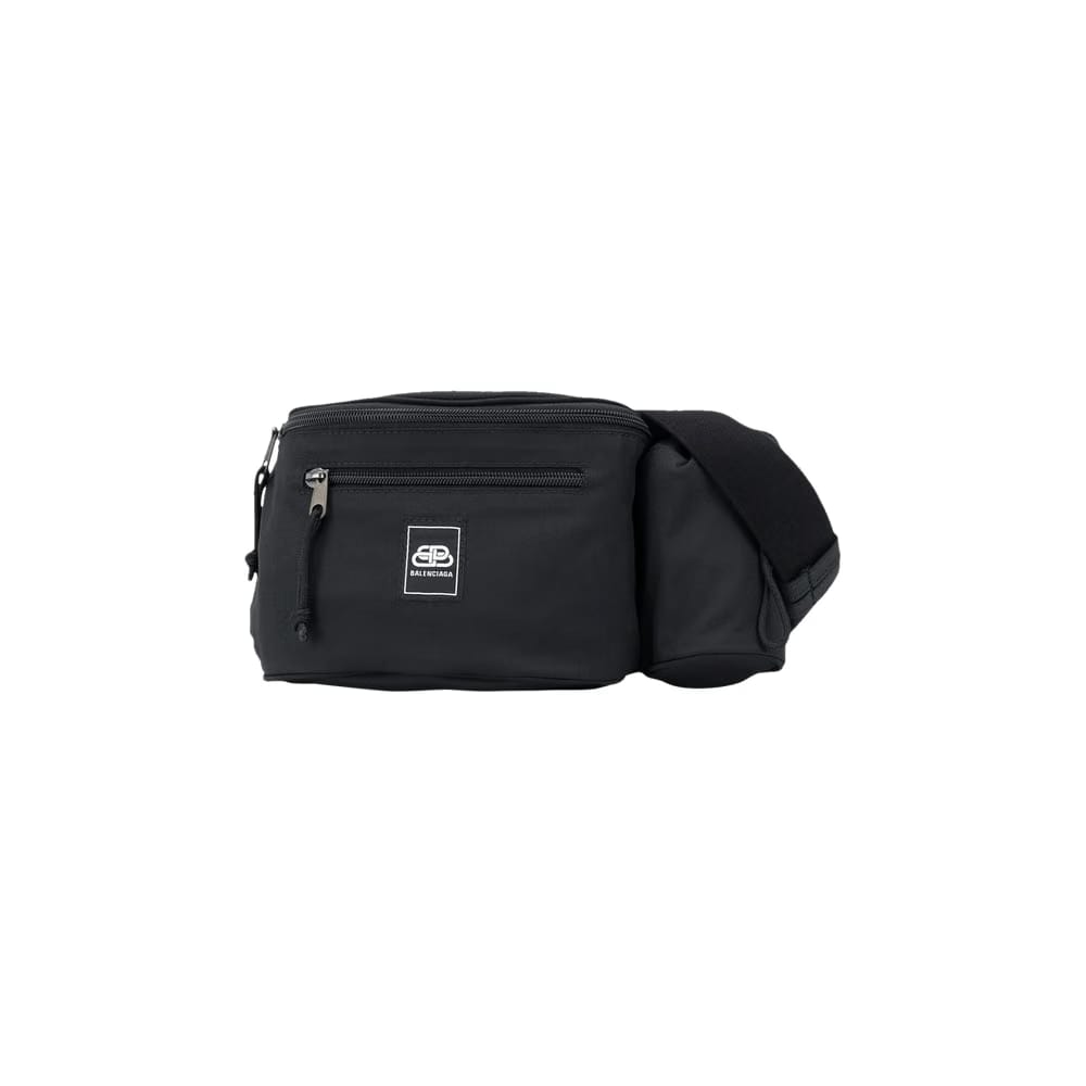 Balenciaga Weekend Beltpack With Bottle Holder Black