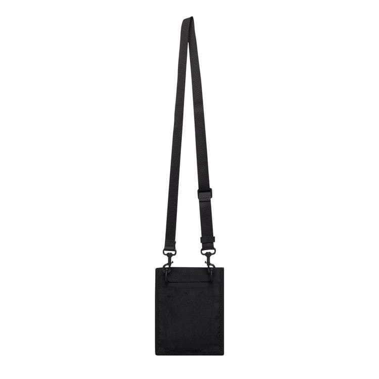 Balenciaga Explorer Pouch With Strap With Animation Patches Black