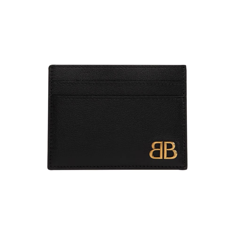 Balenciaga Monaco Card Holder Black