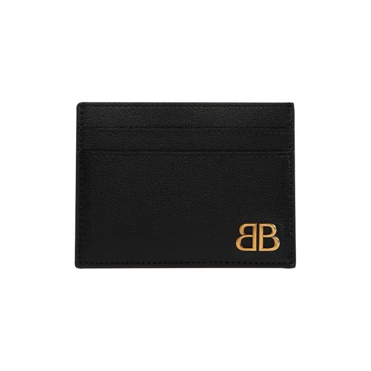 Balenciaga Monaco Card Holder Black