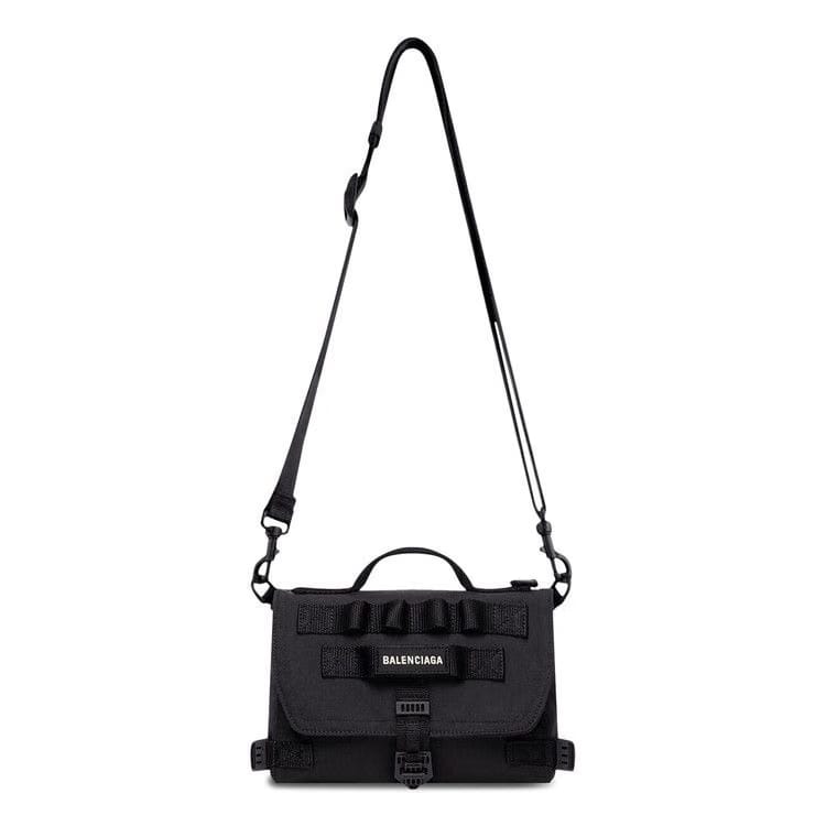 Balenciaga Army Messenger Bag Black