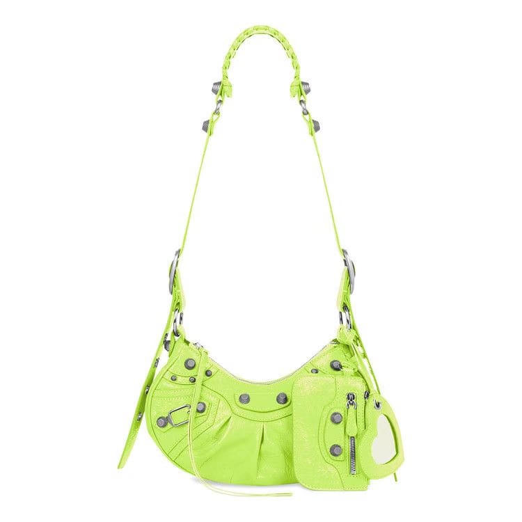 Balenciaga Le Cagole Xs Shoulder Bag Fluo Yellow
