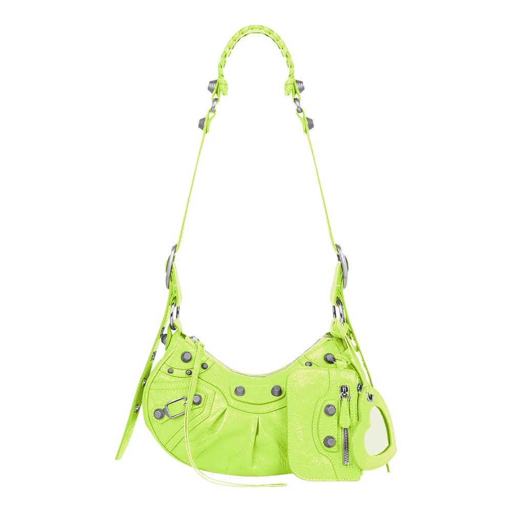 Balenciaga Le Cagole Xs Shoulder Bag Fluo Yellow