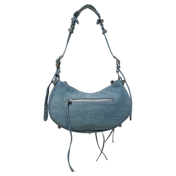 Balenciaga Le Cagole Small Shoulder Bag Blue