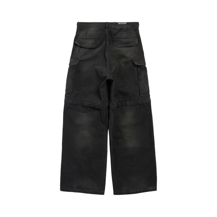 Balenciaga Cargo Pants Sunbleached Black