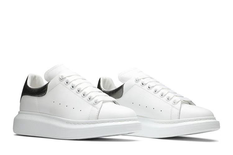 Alexander Mcqueen Oversized White Metallic