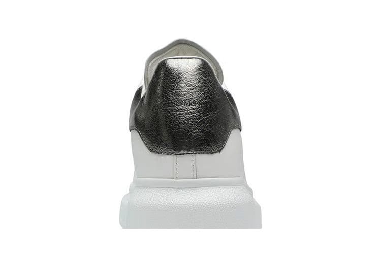 Alexander Mcqueen Oversized White Metallic