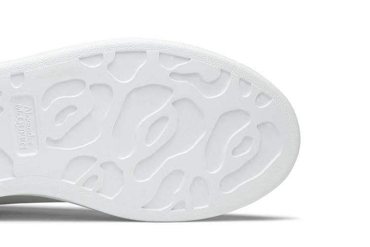 Alexander Mcqueen Oversized White Metallic