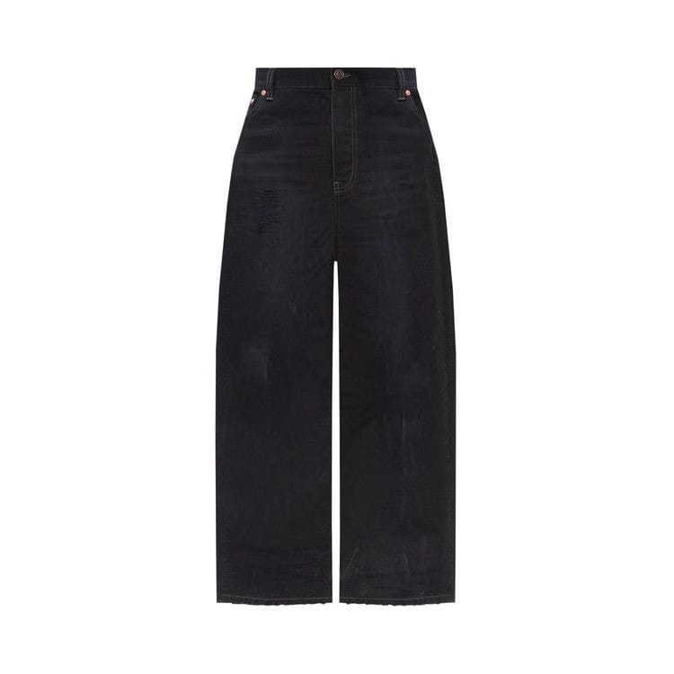 Balenciaga Large Baggy Jeans Matte Black