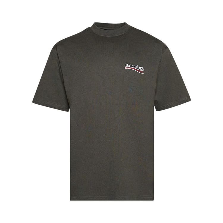 Balenciaga Political Campaign T-Shirt Khaki/White/Red