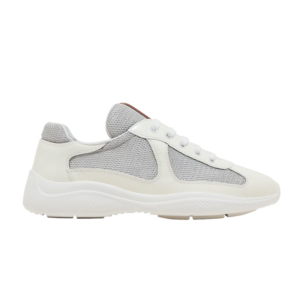 Prada Wmns America's Cup 'Biker Fabric - White Grey'