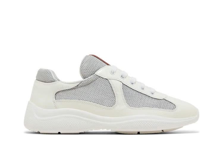 Prada Wmns America's Cup 'Biker Fabric - White Grey'