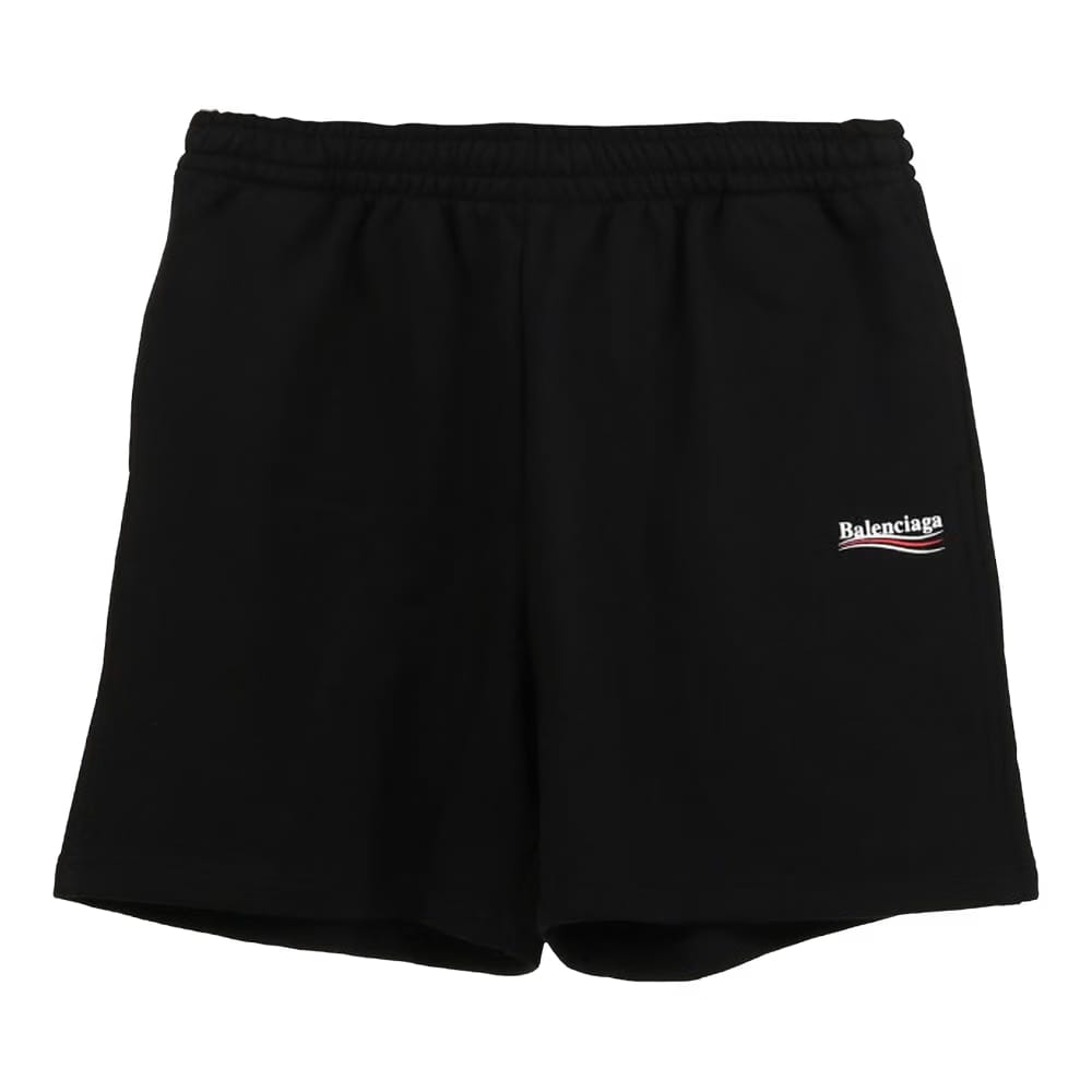 Balenciaga Political Campaign Shorts Black/White