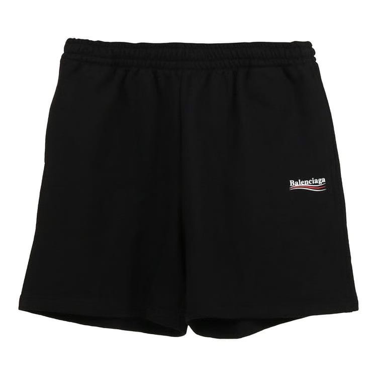 Balenciaga Political Campaign Shorts Black/White