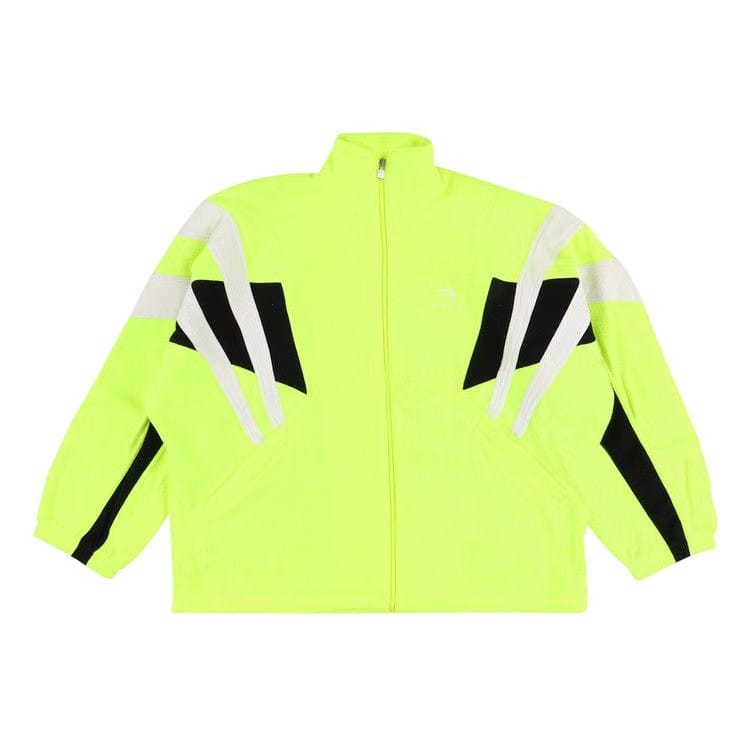 Balenciaga Sporty B Cosy Track Jacket Yellow