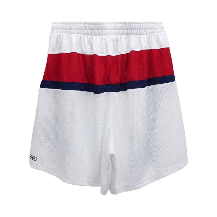 Balenciaga Hockey Shorts White/Red/Ink