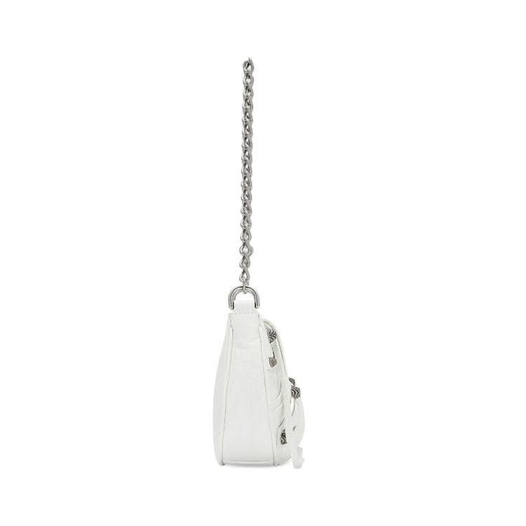 Balenciaga Le Cagole Mini Shoulder Bag Optic White