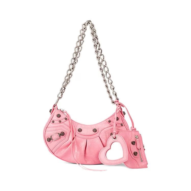 Balenciaga Le Cagole Xs Shoulder Bag Sweet Pink