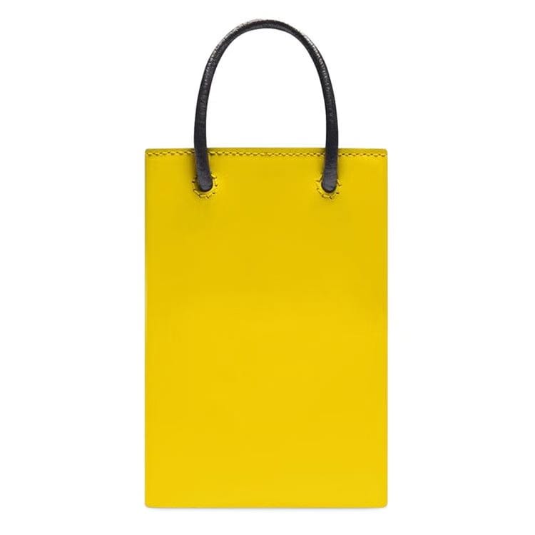 Balenciaga x The Simpsons And 20th Television Mini Shopping Bag Yellow