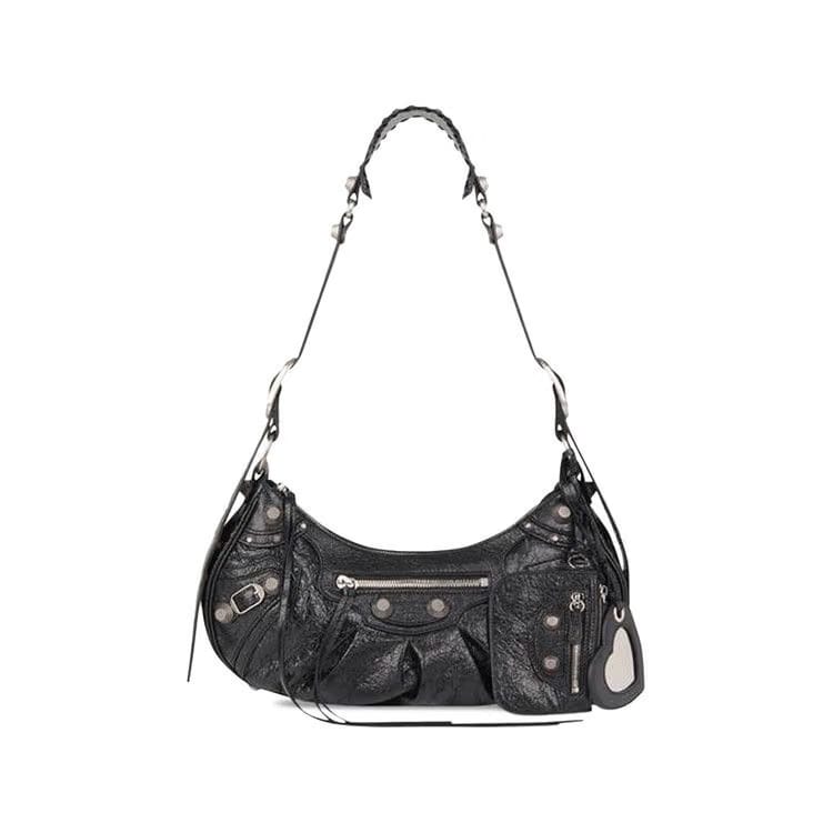 Balenciaga Le Cagole Small Shoulder Bag Black
