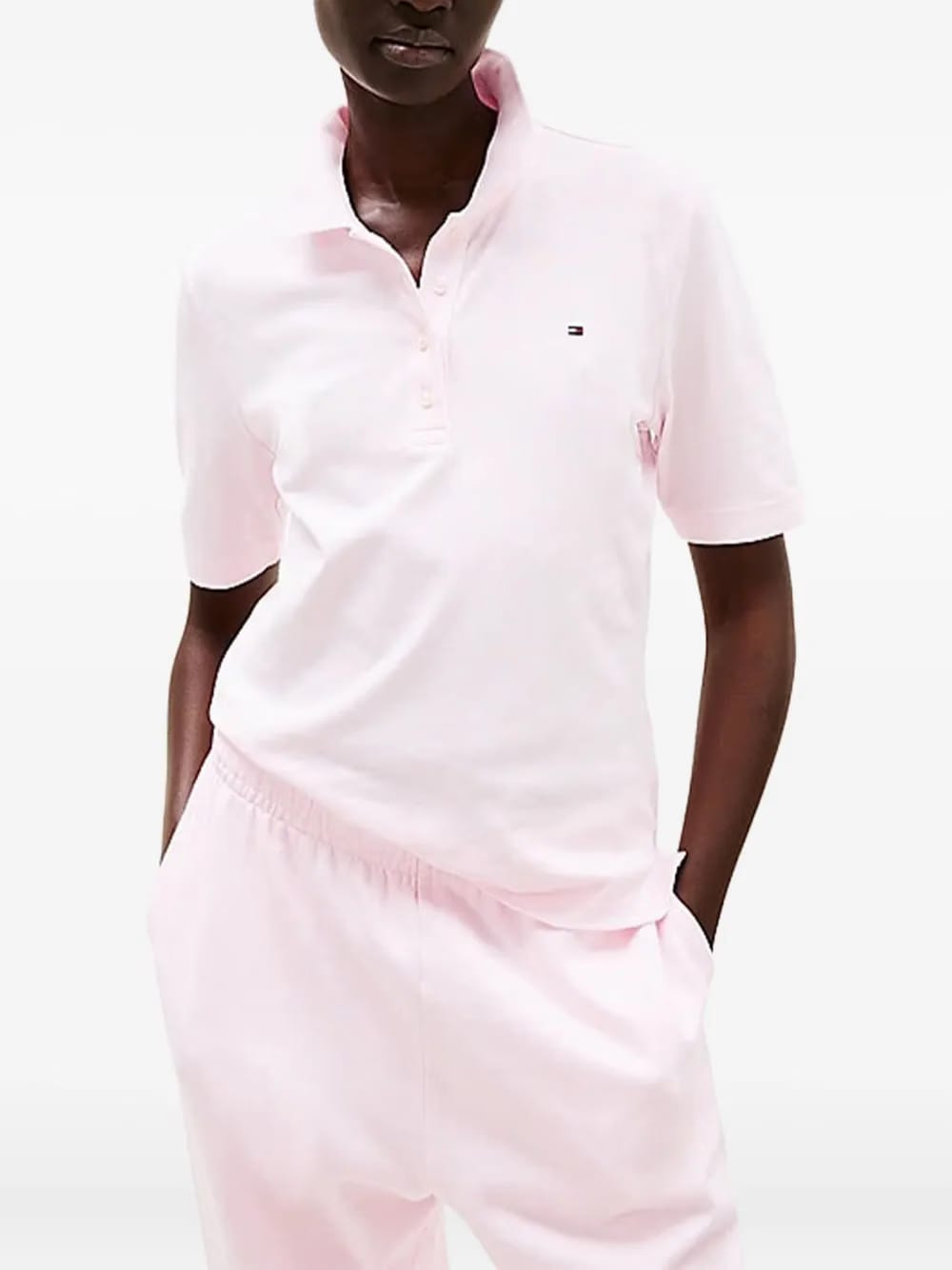cotton polo top