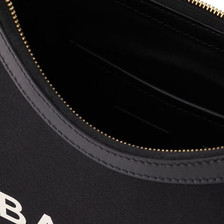 Balmain B-Army Monogram Logo Shoulder Bag Black