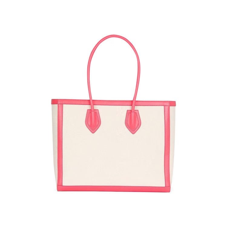 Balmain B-Army 42 Tote Neutral/Salmon Pink