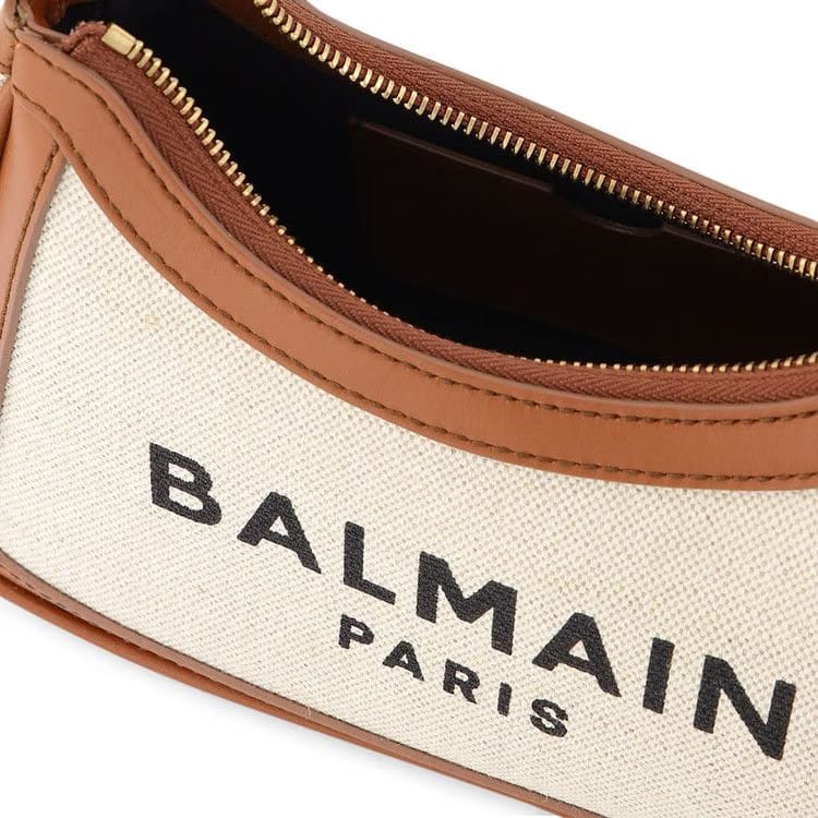 Balmain B-Army Bag Beige Canvas
