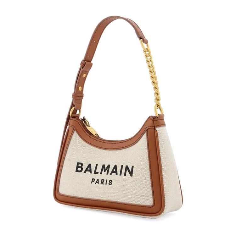 Balmain B-Army Bag Beige Canvas