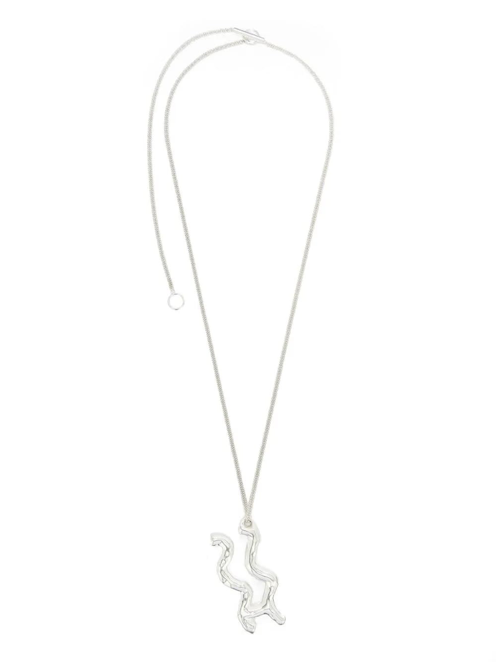 zodiac-pendant silver necklace