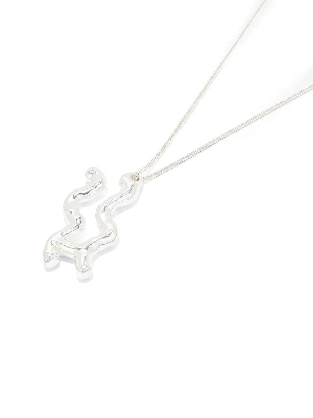 zodiac-pendant silver necklace