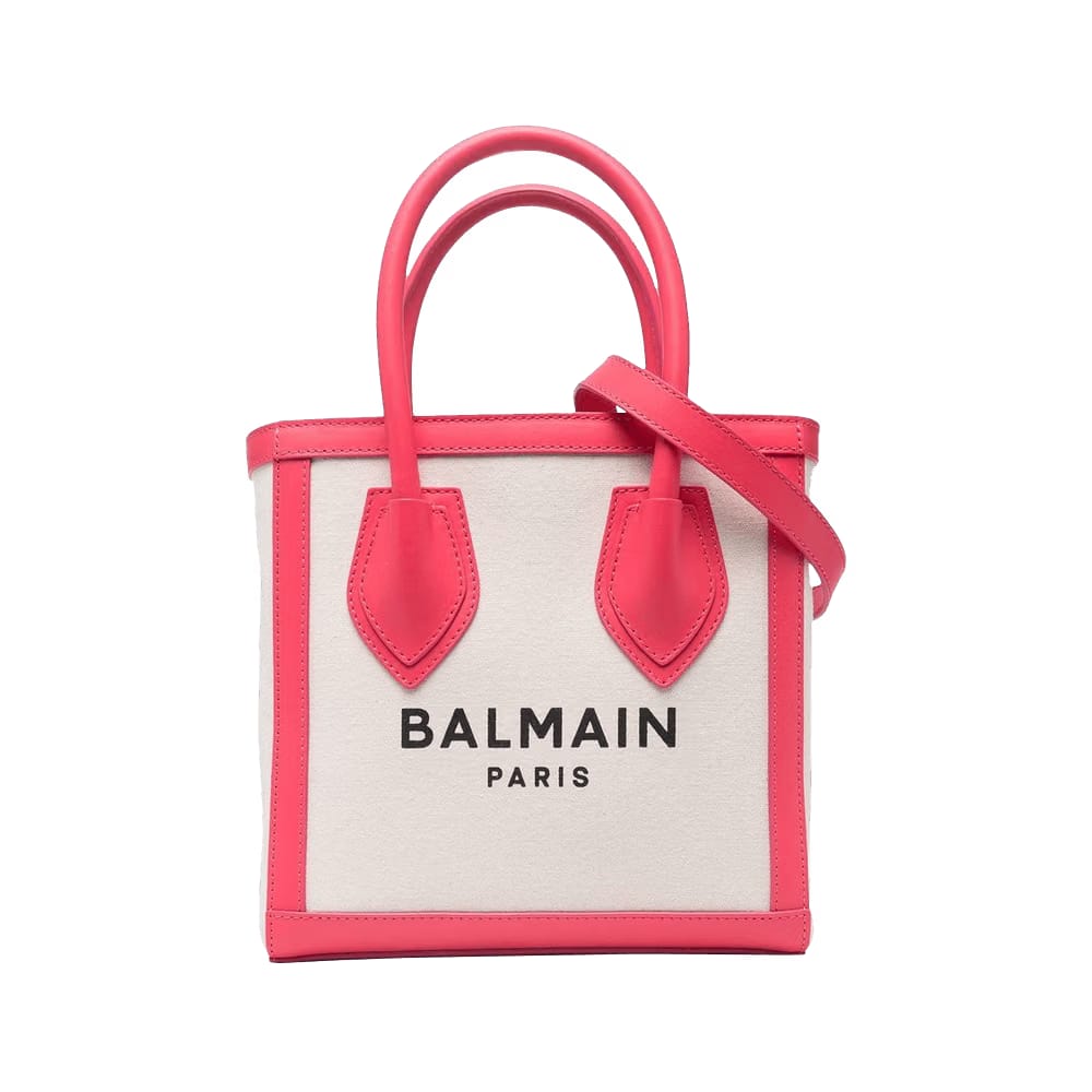Balmain B-Army 24 Shopper Nude