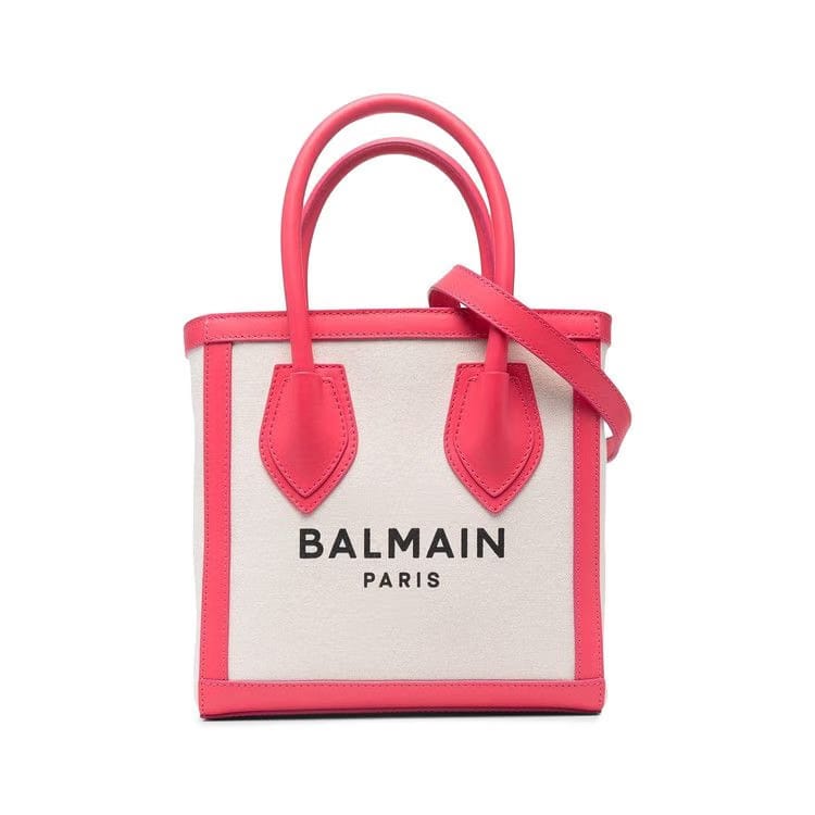 Balmain B-Army 24 Shopper Nude