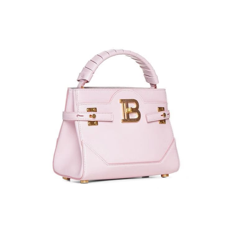 Balmain B-Buzz 22 Top Handle Bag Pale Pink