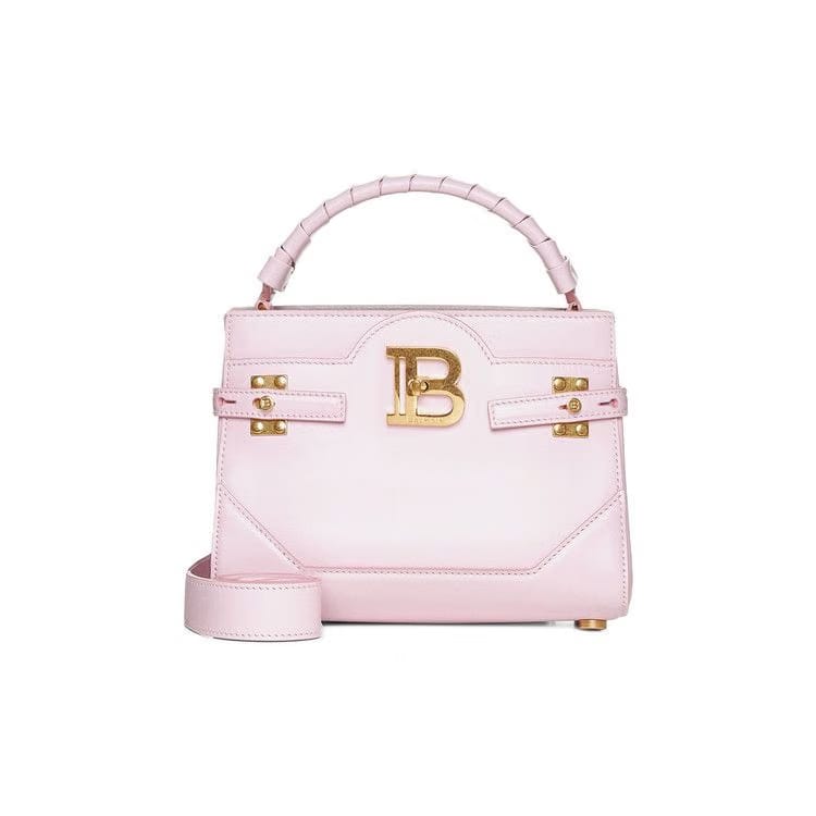 Balmain B-Buzz 22 Top Handle Bag Pale Pink