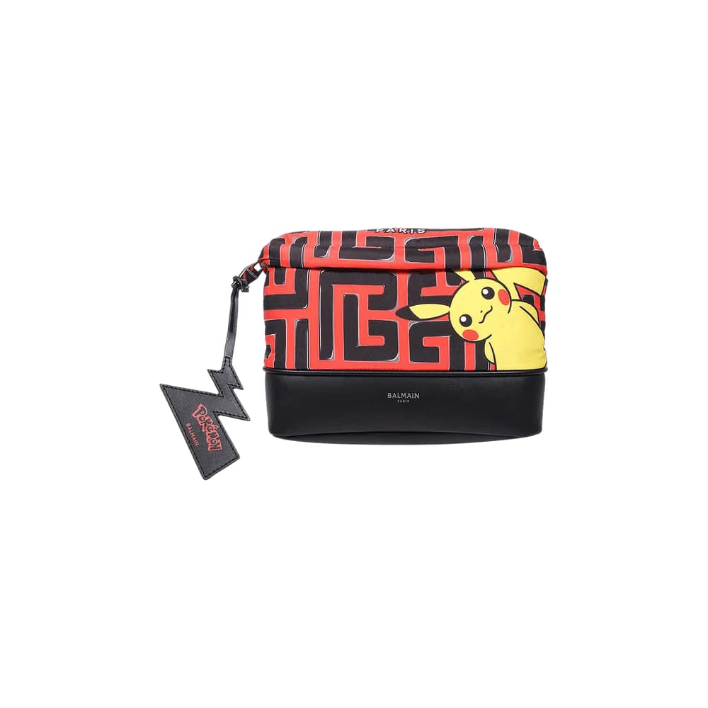 Balmain x Pokemon Bumbag Mbb Rouge Pokemon/Noir