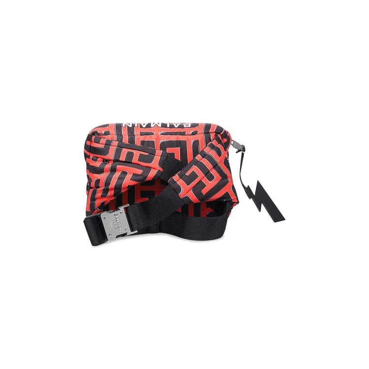 Balmain x Pokemon Bumbag Mbb Rouge Pokemon/Noir