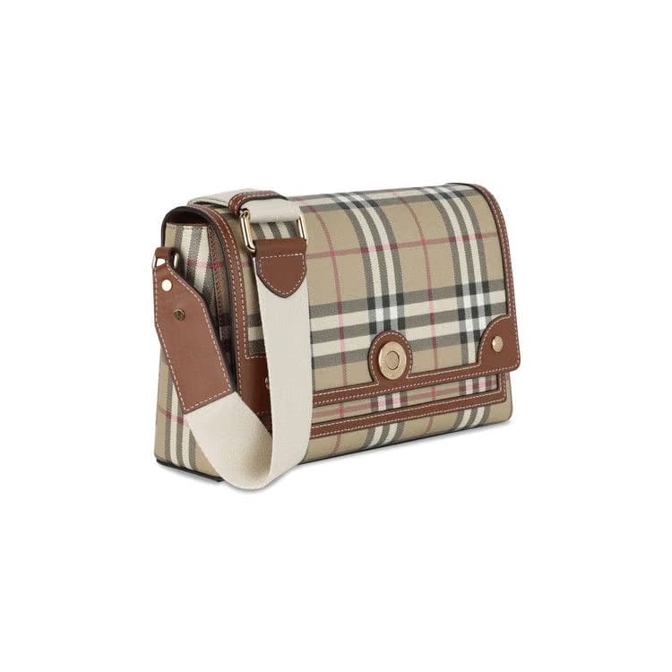 Burberry Medium Note Bag Briar Brown