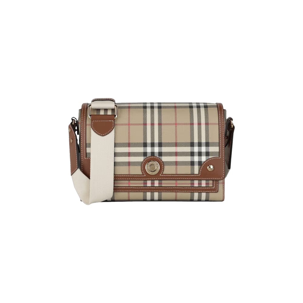 Burberry Medium Note Bag Briar Brown