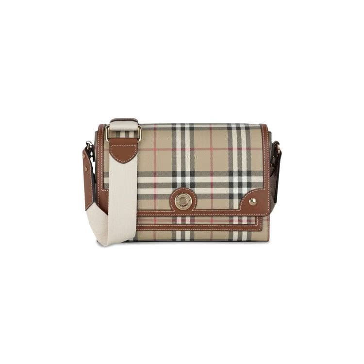 Burberry Medium Note Bag Briar Brown