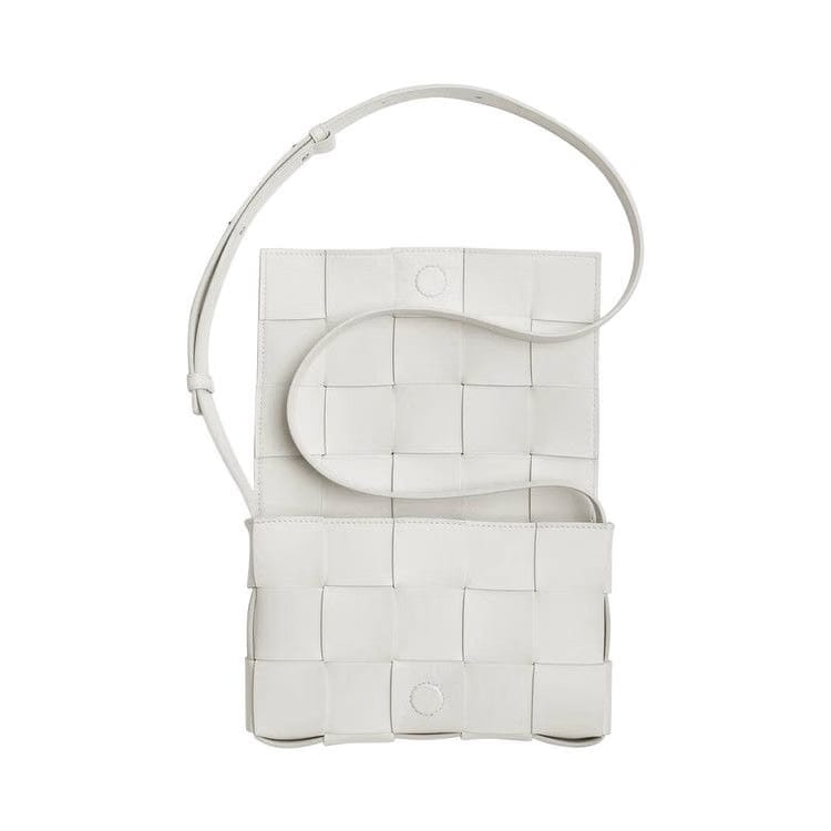 Bottega Veneta Cassette Bag White/Gold