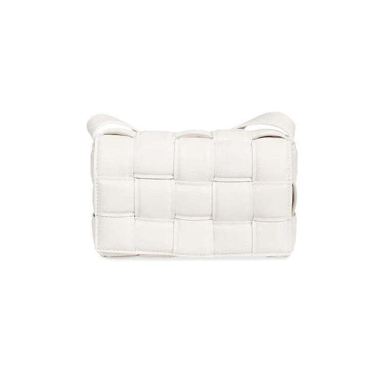 Bottega Veneta Small Padded Cassette White/Gold