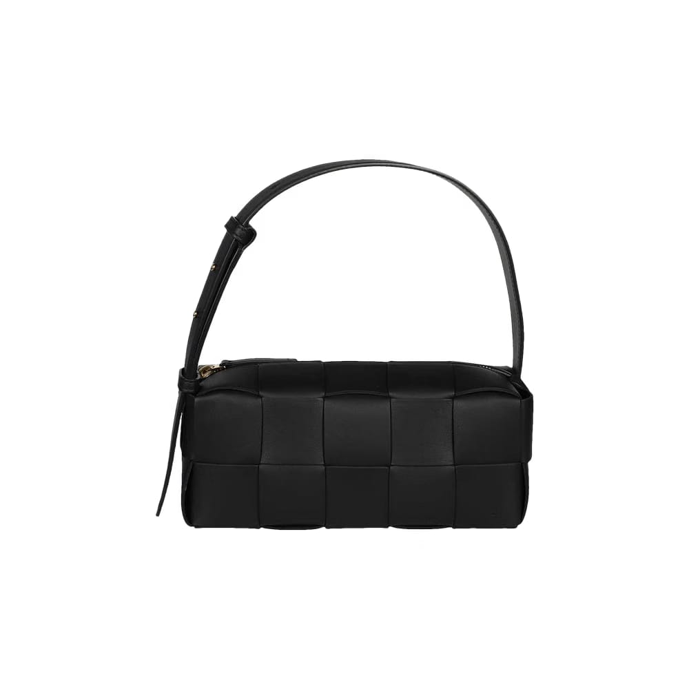 Bottega Veneta Small Brick Cassette Black/Gold