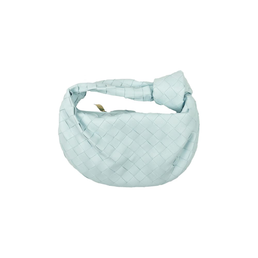 Bottega Veneta The Mini Jodie Bag Pale Blue/Gold