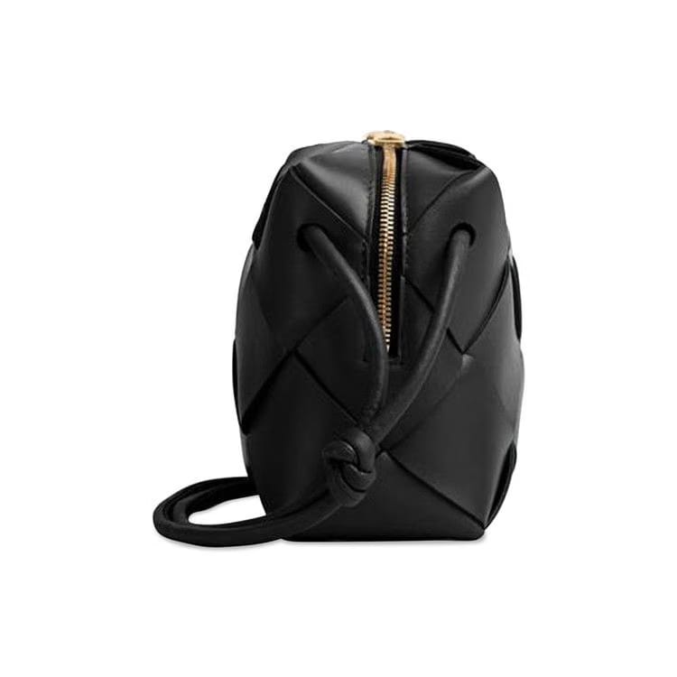 Bottega Veneta Mini Camera Bag Black/Gold