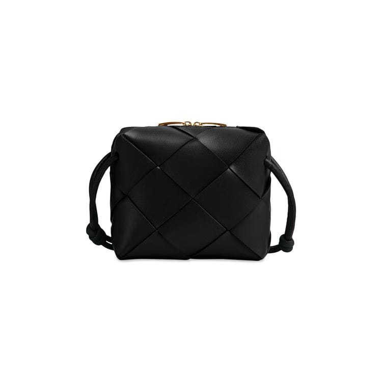Bottega Veneta Mini Camera Bag Black/Gold