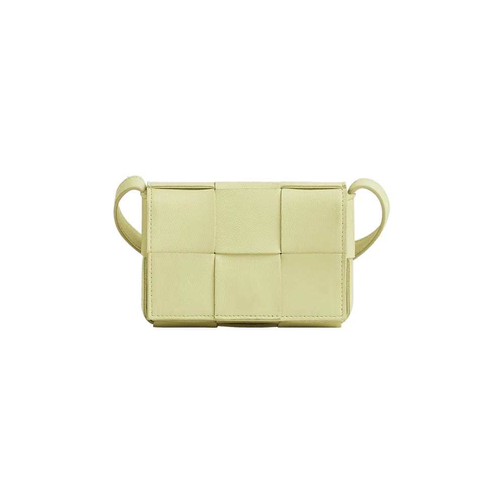 Bottega Veneta Mini Cassette Bag Lemon Washed